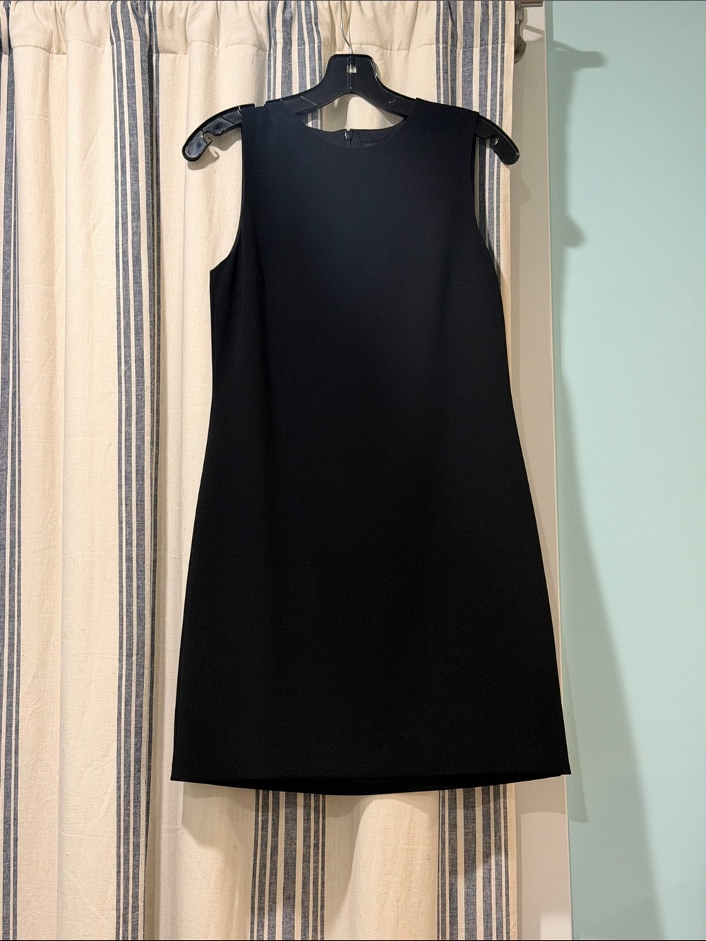 Black Theory Shift Dress in Admiral Crepe